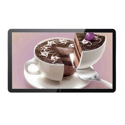 47 Inch 500nit Starbucks Digital Menu Boards 12ms Response Time