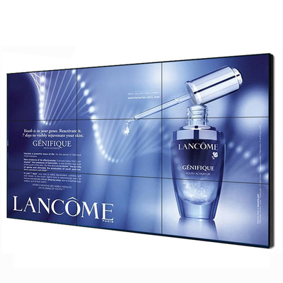 55 Inch 4K Seamless LCD Video Wall 3.5mm 1.8mm Bezel High Brightness Splicing Screen