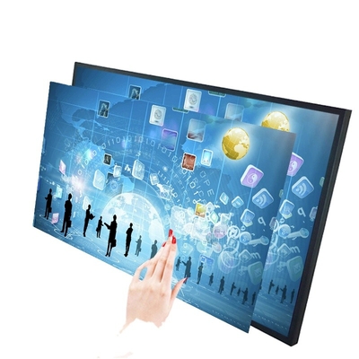 65 Inch  Android Advertising Displays  Multi-Touch Indoor Digital Signage