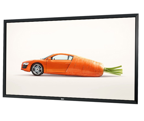 86'' Ultra-High Brightness Window Displays  Wall Mounted With Anti- reflect Glass