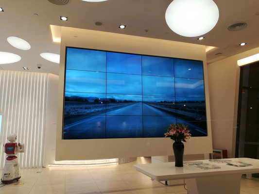 55'' FHD Wallpaper LCD with Ultra Slim Bezel Screen Rotation &amp; ExpandSmart Temperatureable  Control Commercial TV