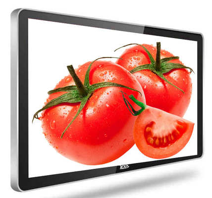 55'' Anti-reflective High Brightness Samsung Lcd Screen Fast Casual Digital Menu Boards