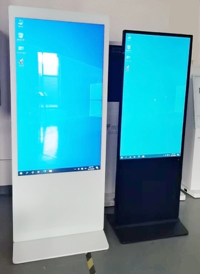43 Inch Floor Stand Interactive Touch screen Digital Signage With Android OS