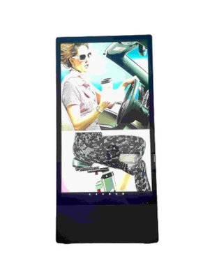 43 inch Easy-moving Outdoor Rechargable Touch Digital Signage