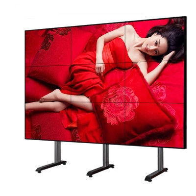 500nits LG Samsung 55 Inch Video Wall Display Super Narrow Bezel Video Wall