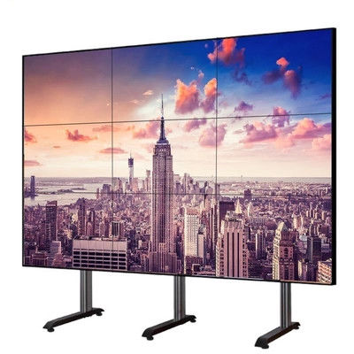 500nits LG Samsung 55 Inch Video Wall Display Super Narrow Bezel Video Wall
