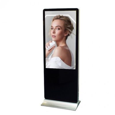 Back To Back Kiosks Curvature Commercial Digital Displays Portrait Interactive