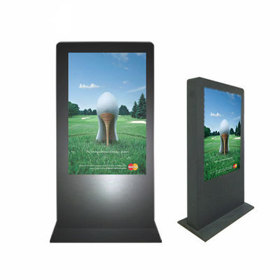 High Brightness 2500Cd/M2 Network Digital Signage Outdoor 46 Inch Floor Standing