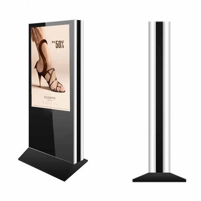 Freestanding Kiosk 55 Inch LG High Brightness Display Double Sided Digital Signage