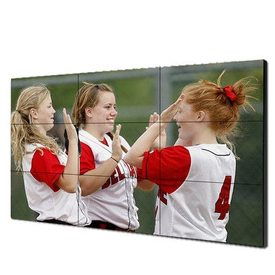 5.5mm 1.8mm Narrow Bezel Lcd Video Wall 49 Inch 700Nit Wall Mounted Screen