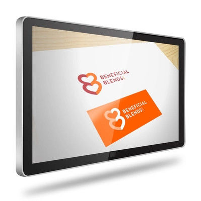 FHD 70 Inch High Brightness Display 1920x1080 Commercial Kiosk
