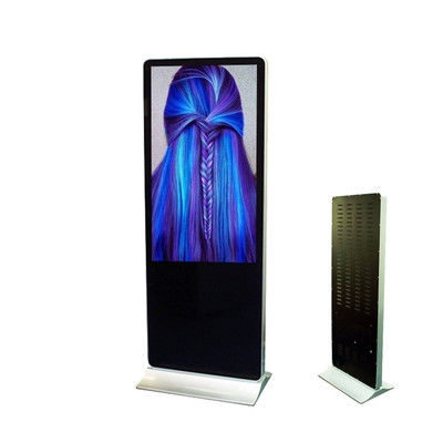 Upside Down 65 Inch Digital Signage Touchscreens 3840X2160 50hz Freestanding Kiosk