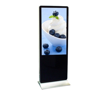 Upside Down 65 Inch Digital Signage Touchscreens 3840X2160 50hz Freestanding Kiosk
