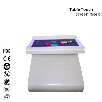 Touch Screen 46 Inch Digital Information Kiosk Android OS Zig Shape Type