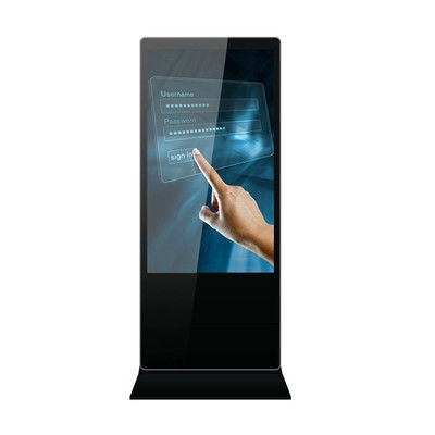 65 Inch High Brightness Anti-glare Interactive Outdoor Signage Display