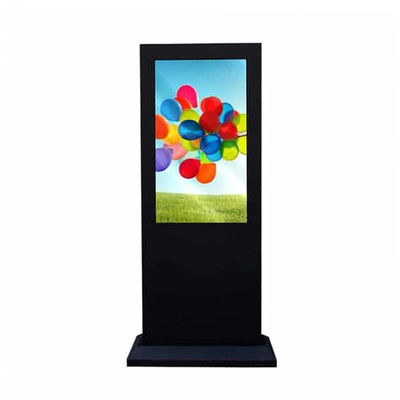RJ45 4ms outdoor digital signs for business floor stand  Advertising Display Screens AC240V