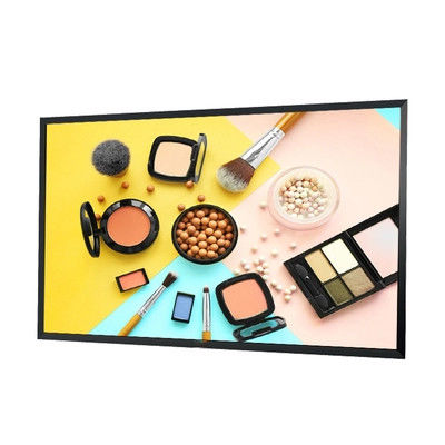 WiFi Wall Mounted Digital Signage Restaurant Menu 27 Inch Horizontal