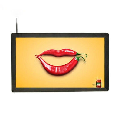 Anti Glare HD 1080P 21.5" Electronic Menu Boards For Restaurants Commercial Display