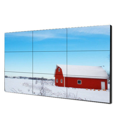 8ms Response Video Wall Display Splice Screen Super Narrow Bezel RS485 Network
