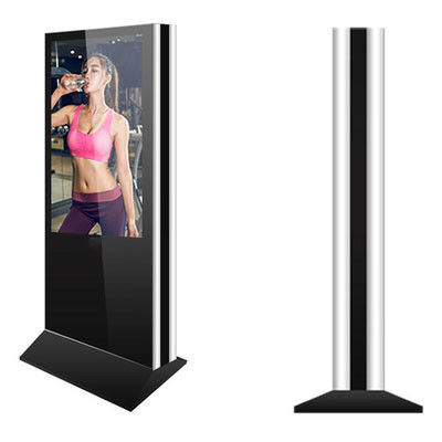 3840X2160 60Hz Double Sided Kiosk 65 Inch Digital Signage Touchscreen 500cd/m2