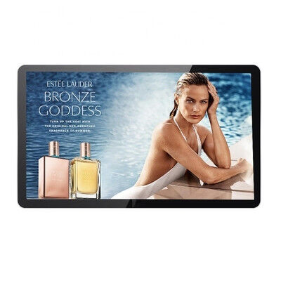 55'' Indoor UHD 3840 x 2160 Wallpaper 4K Commercial TV Displa 500cd/m2 LED Back-litSmart Signage Platform