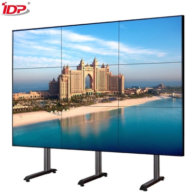 32&quot; 3.5mm Bezel UHD Video Wall For Metro Station Government