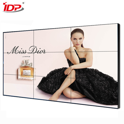 Slim 46 Inch Seamless Lcd Video Wall Display High Brightness Touch Screen