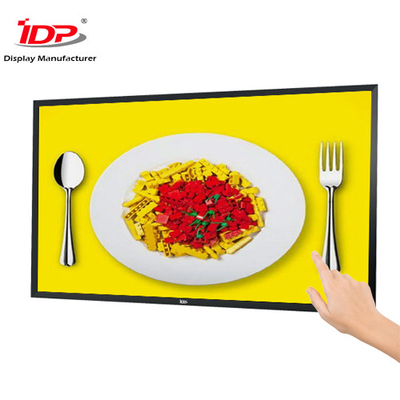 Commercial Grade Interactive Free Digital Signage Displays 10 Points Multi Touch