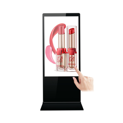 55 Inch 16.7M 1080p Outside Digital Signage Deutsch LCD Display System IR Remote Control