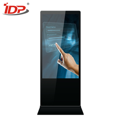 3840X2160p 43 Inch Multi Touch Kiosk LCD Outdoor Digital Signage Totem