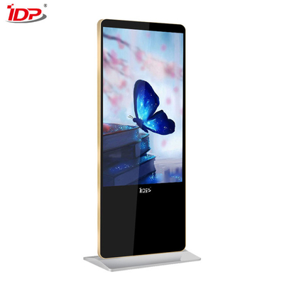65 Inch Android Digital Signage Free Standing Kiosk With Full UHD LG LCD Panel