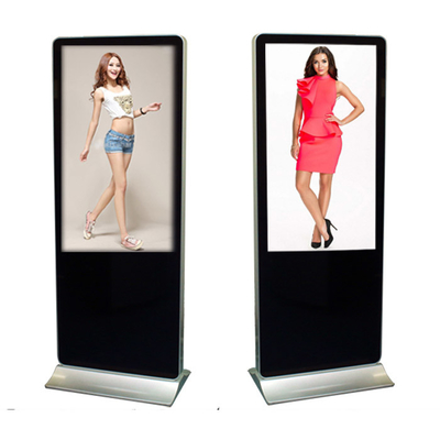 Smart RS232C RJ45 55 Inch free standing plug and play Digital Signage Display 8GB Land Flash