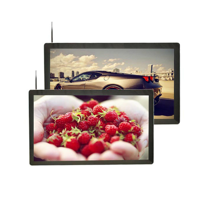 Android  24 Inch Digital Signage Advertising Network H.264 2160p Video Decoding