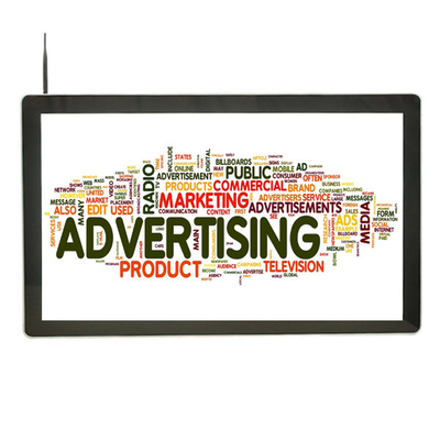 Android  24 Inch Digital Signage Advertising Network H.264 2160p Video Decoding