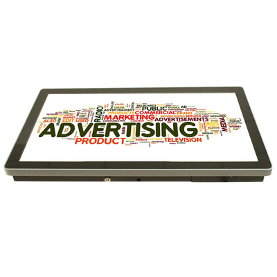 Android  24 Inch Digital Signage Advertising Network H.264 2160p Video Decoding