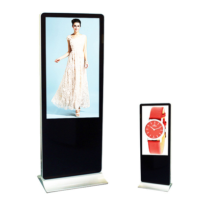 60Hz 55 Inch Digital Signage Kiosk 8G 8ms Digital Advertising Display Screens