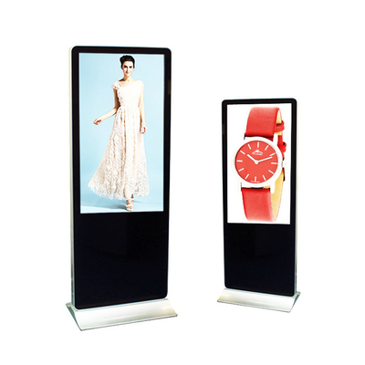 65 Inch Android Digital Signage Free Standing Kiosk With Full UHD LG LCD Panel