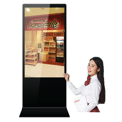 RJ45 IR RGB LCD Digital Signage Kiosk LCD Display Screen 55 Inch
