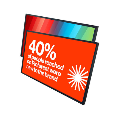 4K 110 Inch Multi Touch Panel 500cd/m2 Brightness For Collaboration