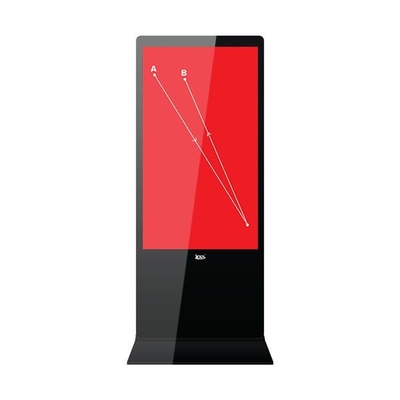 4K Floor Standing LCD Touch Screen Digital Poster Remote Control Advanced Advertising Poster