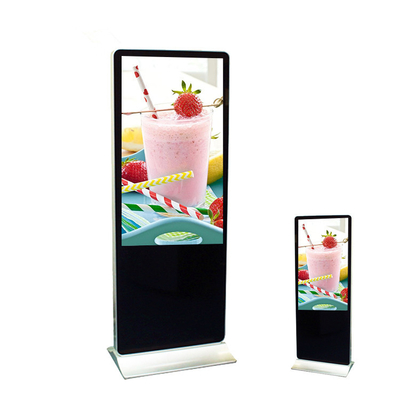 75'' Interactive Kiosks With Payment Support Floor Standing PCAP Touch Kiosk