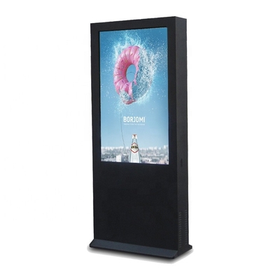 RS232C 3840X2160 86 Inch LG Panel Kiosk Display High Brightness Outdoor Digital Signage