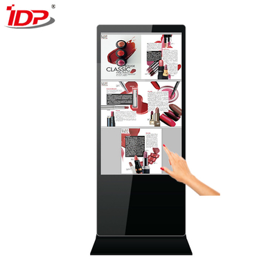 Floor Standing 4k Self Service Kiosks With 20 Point Touch Screen