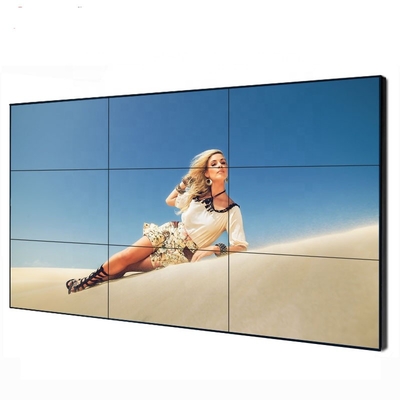 46 Inch Bezel Less LCD Video Wall Platform With Controlled Ambient Light