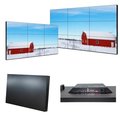 Ultra Thin Rohs 500cd/m2 LCD Splicing Screen 1920X1080 For Samsung/LG Panel