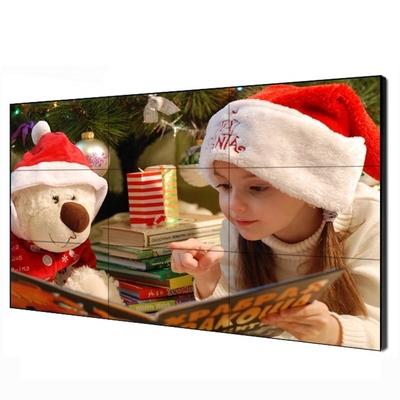 Slim 46 Inch Seamless Lcd Video Wall Display High Brightness Touch Screen