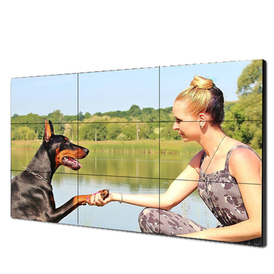 RS232 BNC Digital Signage Video Wall 3.5mm 49 Video Wall Display Expo