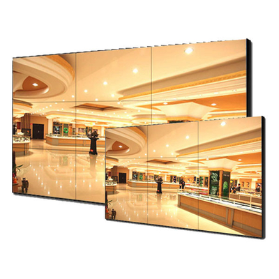 46 Inch Bezel Less LCD Video Wall Platform With Controlled Ambient Light