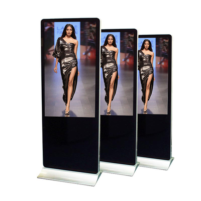 55 Inch Media Player Display Standing Advertising Screen Indoor LCD Digital Signage Display