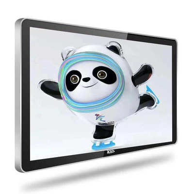 RGB 43&quot; Digital Display Screen 500nits Multi extended wifi antenna Touch Signage Window OS